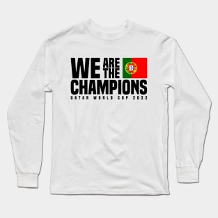 Qatar World Cup Champions 2022 - Portugal Long Sleeve T-Shirt